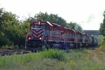 WSOR 4076 leads this Chicago-bound train